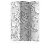 Paravent 3 Volets "Flowers with Crystals" 135x172cm