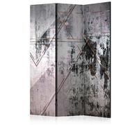 Paravent 3 Volets "Geometric Wall" 135x172cm