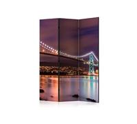 Paravent 3 Volets "Glow Above the City" 135x172cm