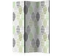 Paravent 3 Volets "Green Tears" 135x172cm