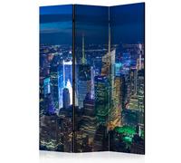 Paravent 3 Volets "Manhattan Night" 135x172cm