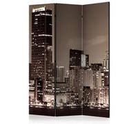 Paravent 3 Volets "Miami in Sepia" 135x172cm