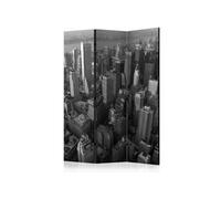Paravent 3 Volets "New York : Skyscrapers Bird's Eye View" 135x172cm