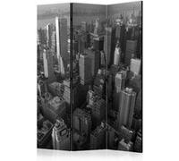 Paravent 3 Volets "New York : Skyscrapers Bird's Eye View" 135x172cm