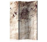 Paravent 3 Volets "Paper Nature" 135x172cm Multicolore G