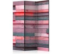 Paravent 3 Volets "Pink Manor" 135x172cm
