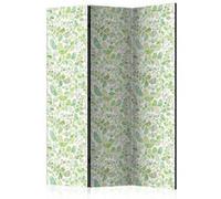 Paravent 3 Volets "Plants Stained Glass" 135x172cm