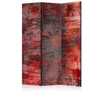 Paravent 3 Volets "Red Metal" 135x172cm