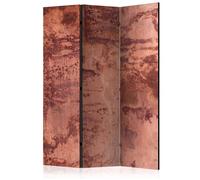 Paravent 3 Volets "Red Metal Sheet" 135x172cm
