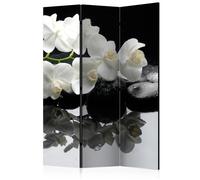Paravent 3 Volets "Spa, Stones & Orchid" 135x172cm