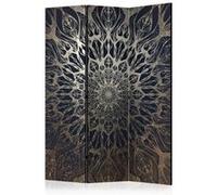 Paravent 3 Volets "Spider Web Brown" 135x172cm Multicolore G