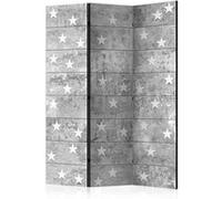 Paravent 3 volets Stars on Concrete-Taille L 135 x H 172 cm G