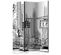 Paravent 3 Volets "Street in New York City" 135x172cm