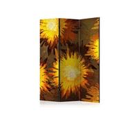 Paravent 3 Volets "Sunflower Dance" 135x172cm