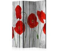 Paravent 3 volets - Tale of Red Poppies [Room Dividers] - 135x172 Artgeist (40452) G