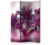 Paravent 3 Volets "The Purple Flame" 135x172cm