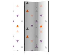 Paravent 3 Volets "Triangles Rain" 135x172cm