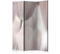 Paravent 3 Volets "Tulips Fine Art Black & White II" 135x172cm