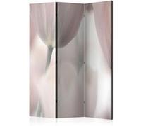 Paravent 3 Volets "Tulips Fine Art Black & White II" 135x172cm