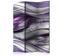 Paravent 3 Volets "Tunnels Violet" 135x172cm