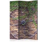 Paravent 3 Volets "Wheel of Time" 135x172cm Multicolore G