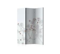 Paravent 3 volets White Flowers-Taille L 135 x H 172 cm