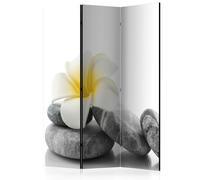 Paravent 3 Volets "White Lotus" 135x172cm