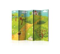 Paravent 5 Volets "A Path To a Magical Castle" 172x225cm