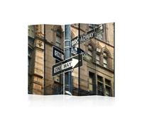 Paravent 5 Volets "All Roads Lead To Broadway" 172x225cm