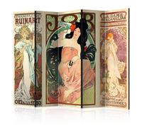 Paravent 5 Volets "Alphonse Mucha. Women's" 172x225cm