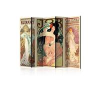 Paravent 5 Volets "Alphonse Mucha. Women's" 172x225cm