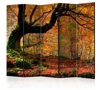 Paravent 5 Volets "Autumn, Forest & Leaves" 172x225cm