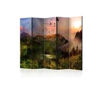 Paravent 5 Volets "Bear in the Mountain" 172x225cm