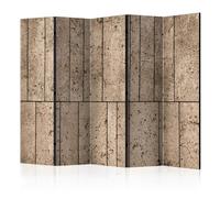 Paravent 5 Volets "Beige Wall" 172x225cm
