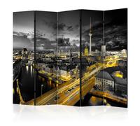 Paravent 5 Volets "Berlin at Night II" 172x225cm