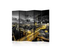 Paravent 5 Volets "Berlin at Night II" 172x225cm
