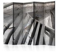 Paravent 5 Volets "Beton 3D" 172x225cm