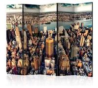 Paravent 5 Volets "Bird's Eye View of New York" 172x225cm