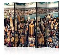 Paravent 5 volets - Bird's Eye View of New York II [Room Dividers] - 225x172 Artgeist (38363) G