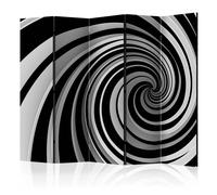 Paravent 5 Volets "Black & White Swirl" 172x225cm