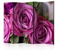 Paravent 5 volets - Bunch of lila flowers II [Room Dividers] - 225x172 Artgeist (38512)
