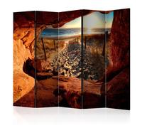 Paravent 5 Volets "Cave : Beautiful Beach" 172x225cm
