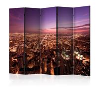 Paravent 5 Volets "Chicago Panorama" 172x225cm
