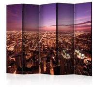 Paravent 5 Volets "Chicago Panorama" 172x225cm