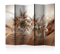Paravent 5 Volets "Chocolate Lilies" 172x225cm
