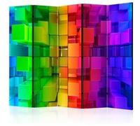 Paravent 5 Volets "Colour Jigsaw" 172x225cm