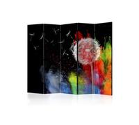 Paravent 5 Volets "Colourful Element" 172x225cm