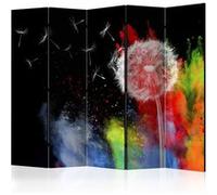 Paravent 5 Volets "Colourful Element" 172x225cm