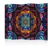 Paravent 5 Volets "Colourful Kaleidoscope" 172x225cm