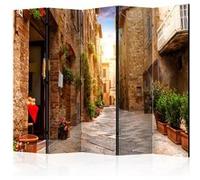 Paravent 5 Volets "Colourful Street in Tuscany" 172x225cm G